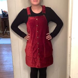 Planet gold polyester large overall dress